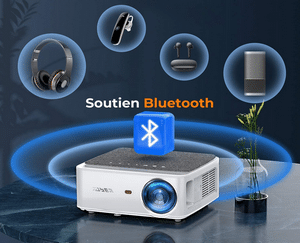 Avis et test sur le vidéoprojecteur WiFi Bluetooth Full HD 1080P Yaber V6 8500 Lumens
